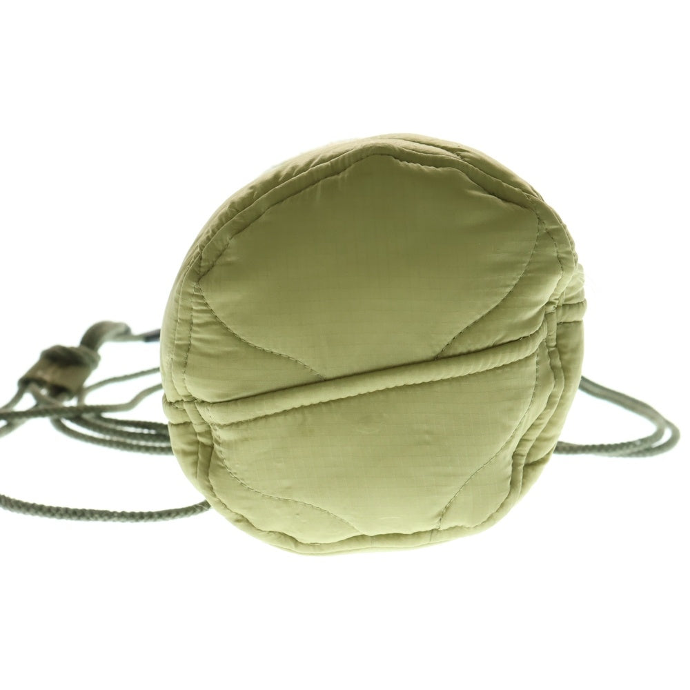 HOUSTON(ヒューストン) EMB QUILTING EFECT BAG タイガーエンブロイダリー キルティングエフェクト ハンドバッグ カーキー 6844