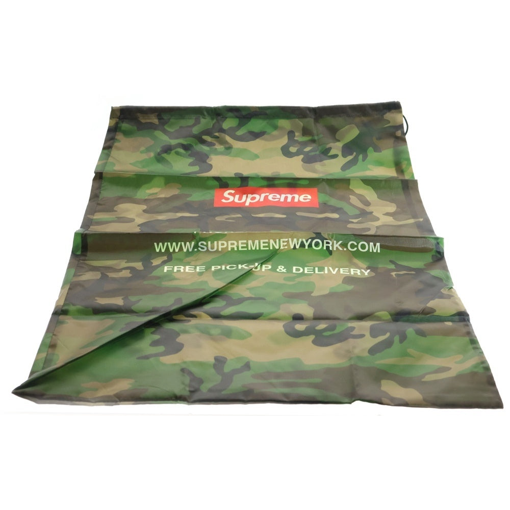 SUPREME(シュプリーム) 25AW ノベルティ カモ ランドリーバッグ カーキ/ブラウン
