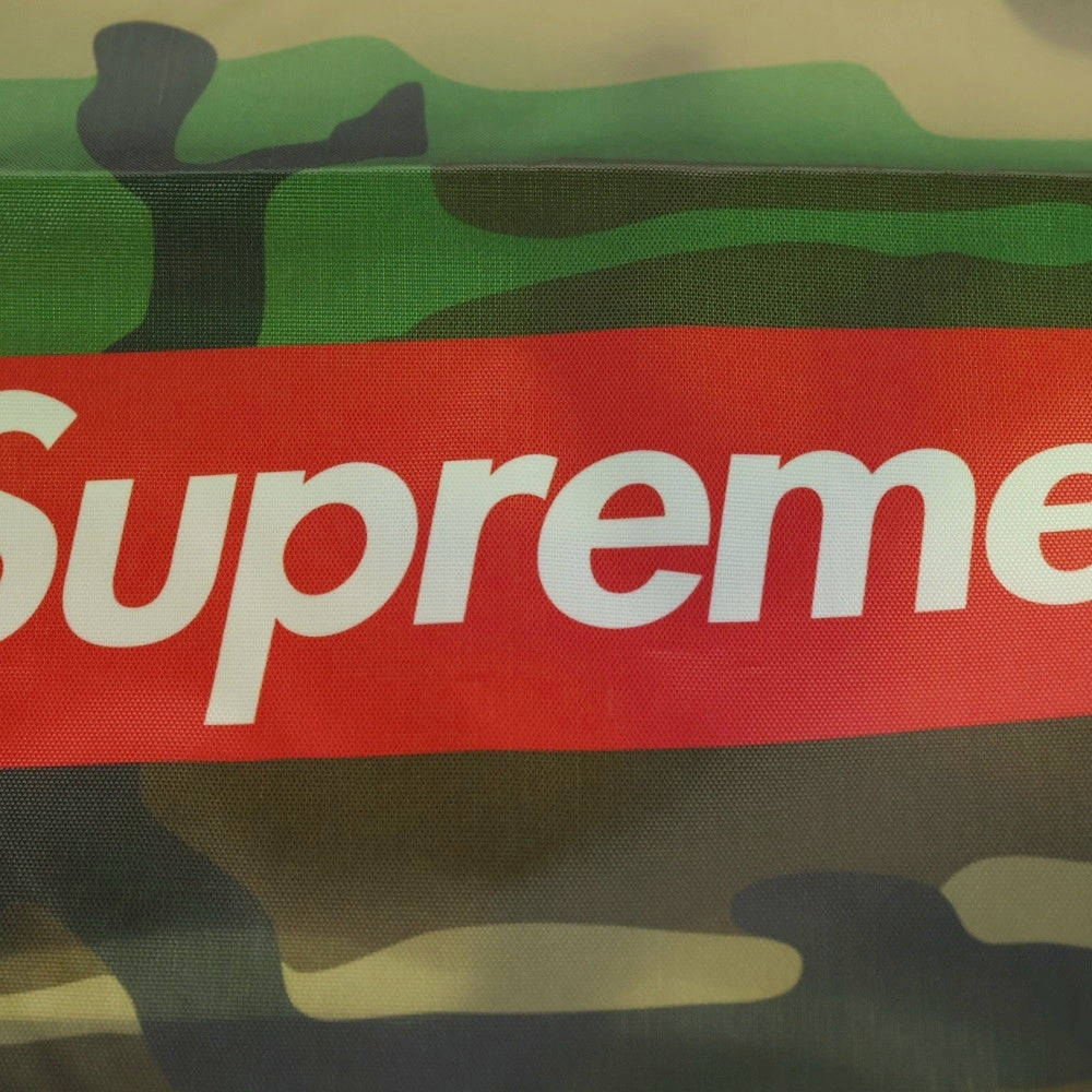 SUPREME(シュプリーム) 25AW ノベルティ カモ ランドリーバッグ カーキ/ブラウン