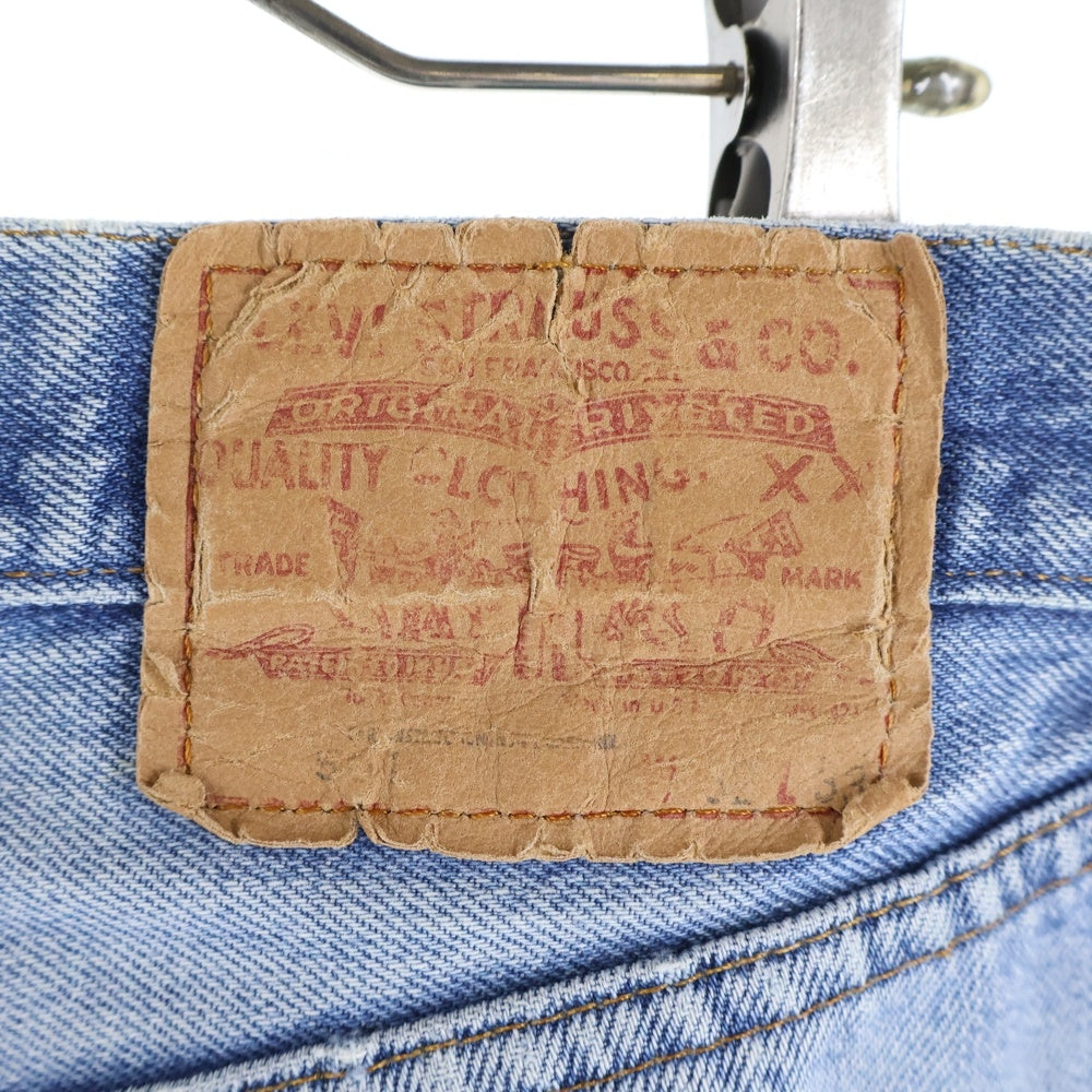 VINTAGE(ヴィンテージ) 80S VINTAGE 501 ヴィンテージ ボタン裏524 スモールe セルビッチ ボタンフライ デニムパンツ インディゴ