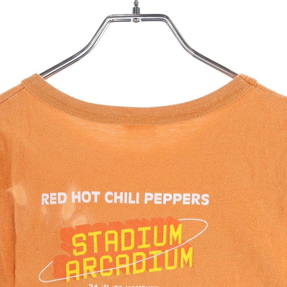 VINTAGE(ヴィンテージ) 00S VINTAGE RED HOT CHILI PEPPERS STADIUM ARCADUIM レッドホットチリペッパーズ ステイディアムアーケイディアム ツアー半袖Tシャツ カットソー オレンジ
