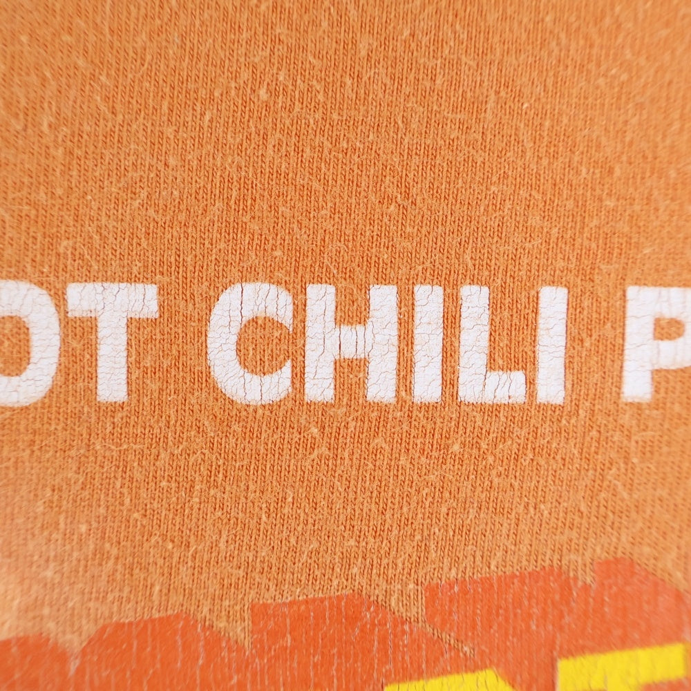 VINTAGE(ヴィンテージ) 00S VINTAGE RED HOT CHILI PEPPERS STADIUM ARCADUIM レッドホットチリペッパーズ ステイディアムアーケイディアム ツアー半袖Tシャツ カットソー オレンジ