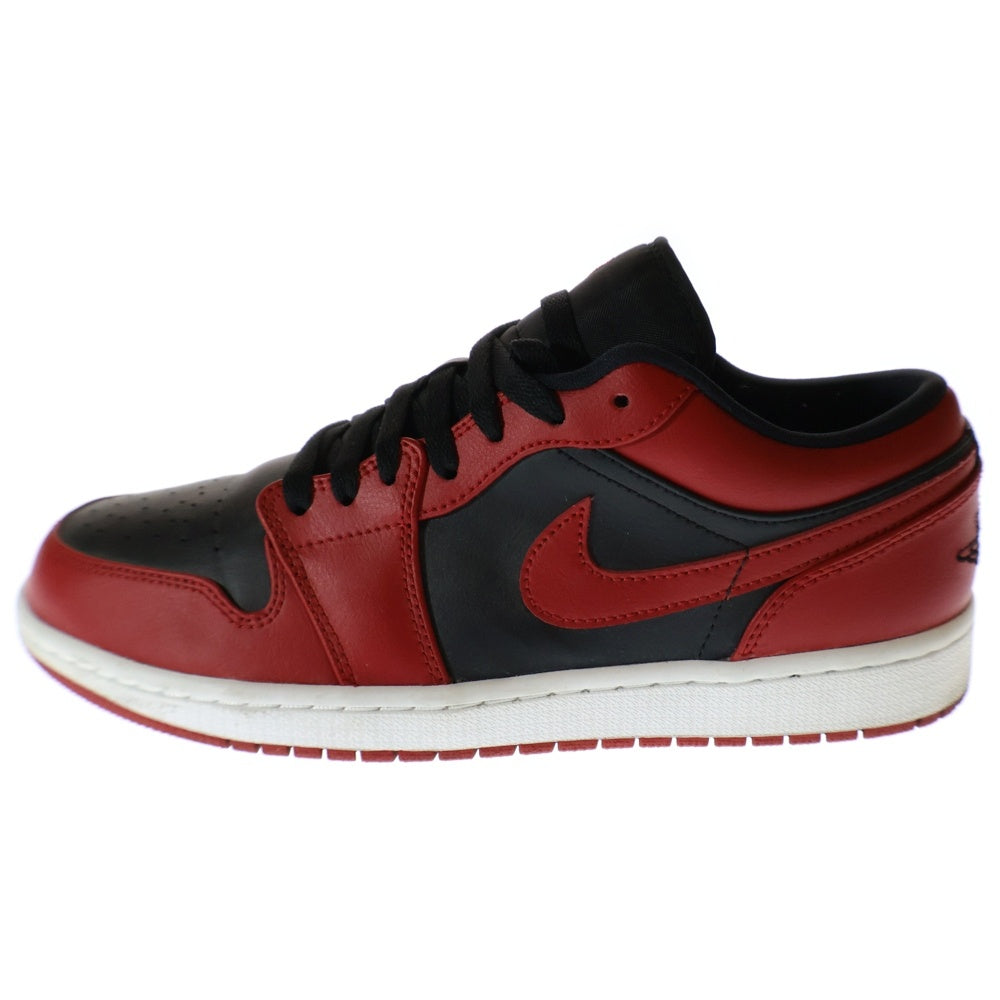 NIKE(ナイキ) AIR JORDAN 1 LOW VARSITY RED エアジョーダン1 バーシティレッド ローカットスニーカー レッド US8.5/26.5cm 553558-606