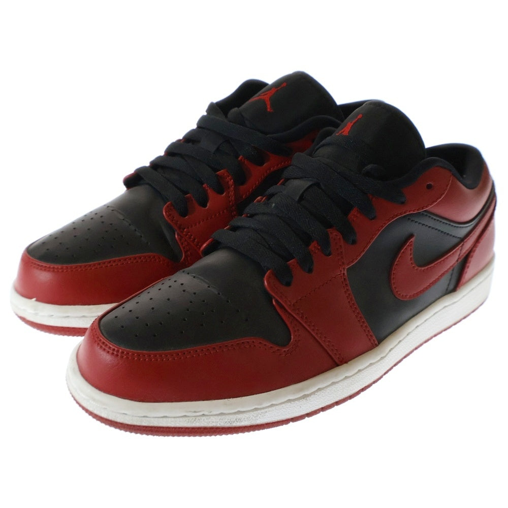 NIKE(ナイキ) AIR JORDAN 1 LOW VARSITY RED エアジョーダン1 バーシティレッド ローカットスニーカー レッド US8.5/26.5cm 553558-606