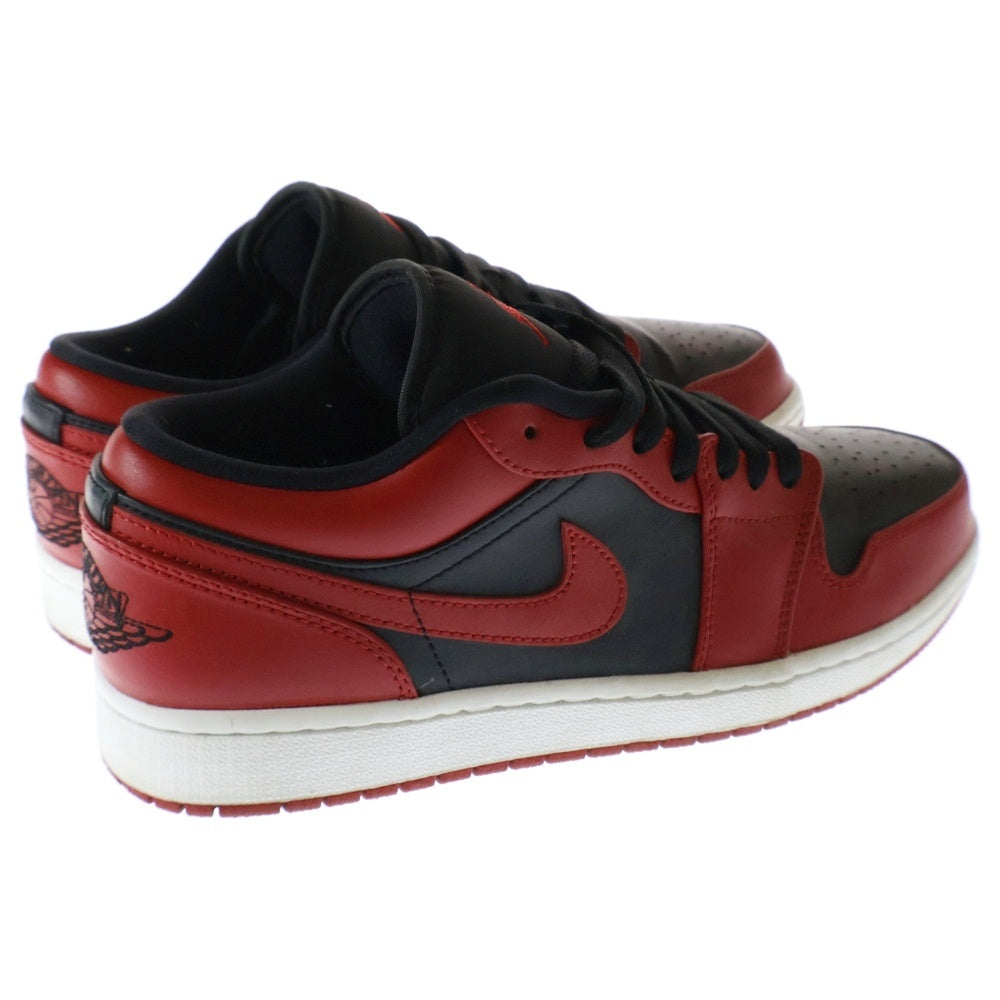 NIKE(ナイキ) AIR JORDAN 1 LOW VARSITY RED エアジョーダン1 バーシティレッド ローカットスニーカー レッド US8.5/26.5cm 553558-606