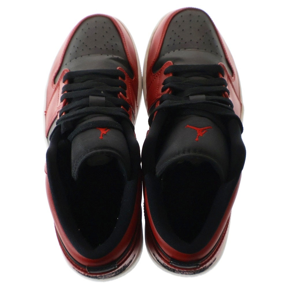 NIKE(ナイキ) AIR JORDAN 1 LOW VARSITY RED エアジョーダン1 バーシティレッド ローカットスニーカー レッド US8.5/26.5cm 553558-606