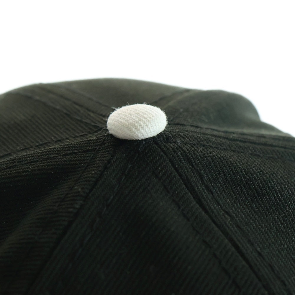 SUPREME(シュプリーム) 22SS ×NEW ERA 2Tone Box Logo Cap ツートーン ボックスロゴデザイン ベイスボールキャップ 帽子 ブラック/ホワイト