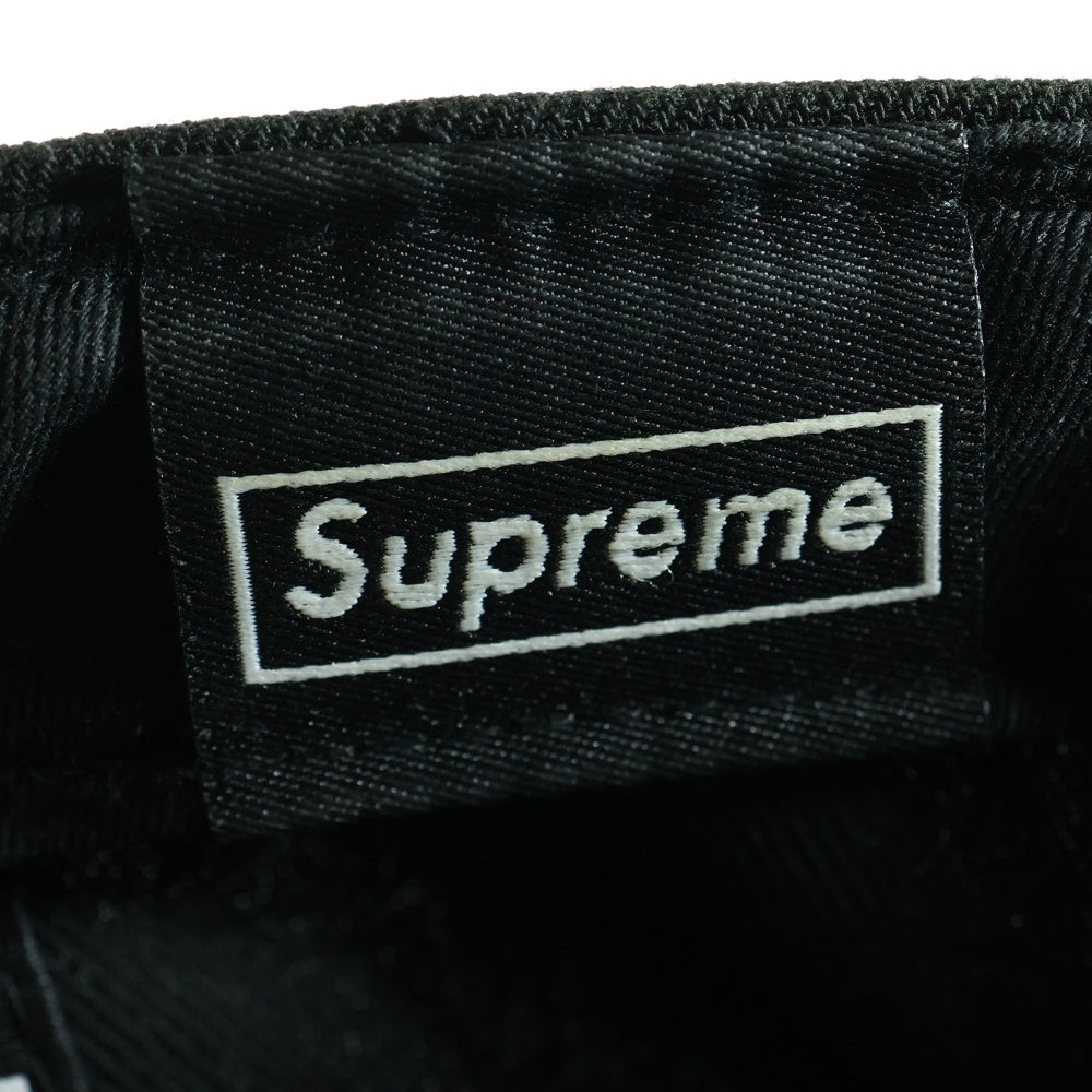 SUPREME(シュプリーム) 22SS ×NEW ERA 2Tone Box Logo Cap ツートーン ボックスロゴデザイン ベイスボールキャップ 帽子 ブラック/ホワイト