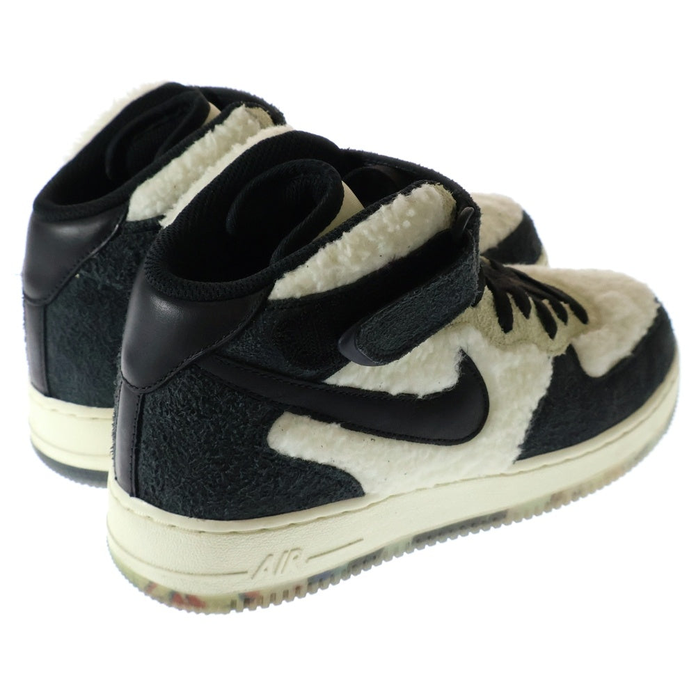 NIKE(ナイキ) AIR FORCE 1 MID 07 PRM CULTURE DAY エアフォース1 カルチャーデイ ミッドカットスニーカー ブラック/ホワイト US8/26cm DO2123-113