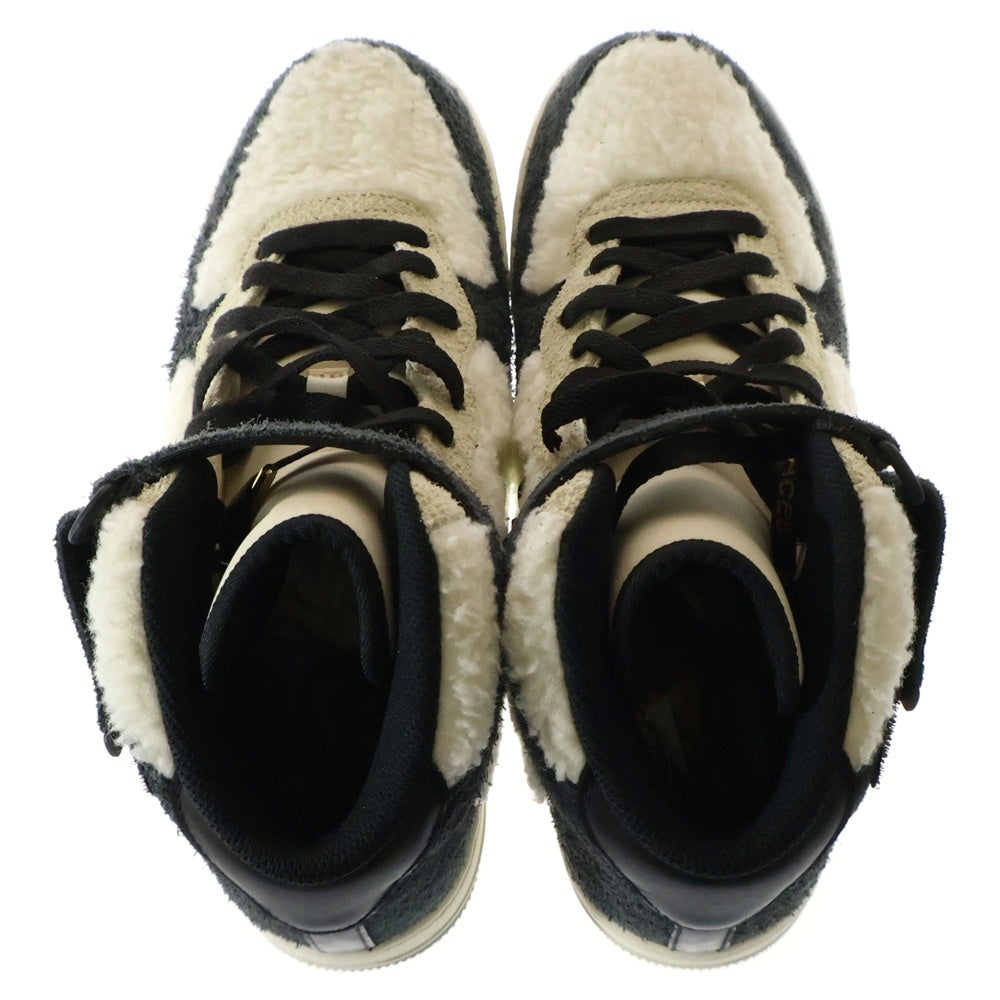 NIKE(ナイキ) AIR FORCE 1 MID 07 PRM CULTURE DAY エアフォース1 カルチャーデイ ミッドカットスニーカー ブラック/ホワイト US8/26cm DO2123-113