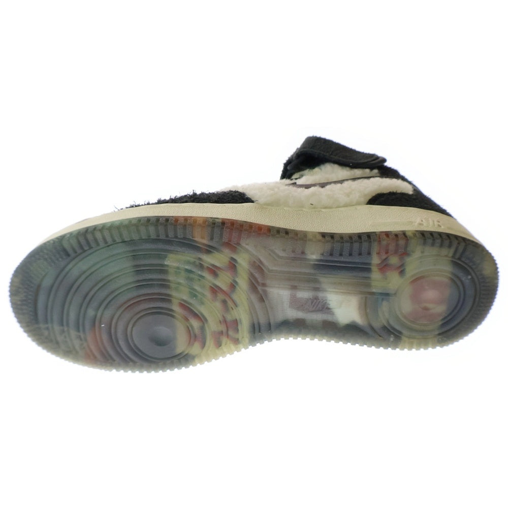NIKE(ナイキ) AIR FORCE 1 MID 07 PRM CULTURE DAY エアフォース1 カルチャーデイ ミッドカットスニーカー ブラック/ホワイト US8/26cm DO2123-113