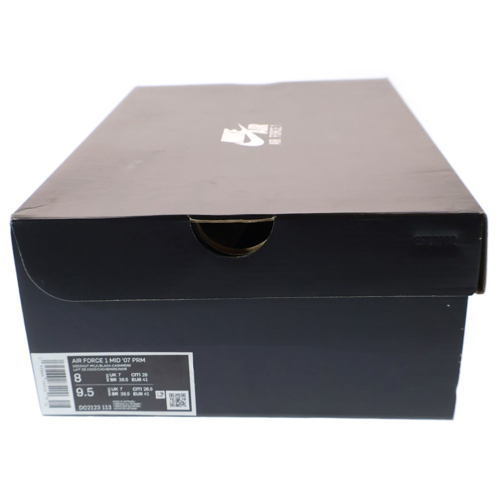 NIKE(ナイキ) AIR FORCE 1 MID 07 PRM CULTURE DAY エアフォース1 カルチャーデイ ミッドカットスニーカー ブラック/ホワイト US8/26cm DO2123-113