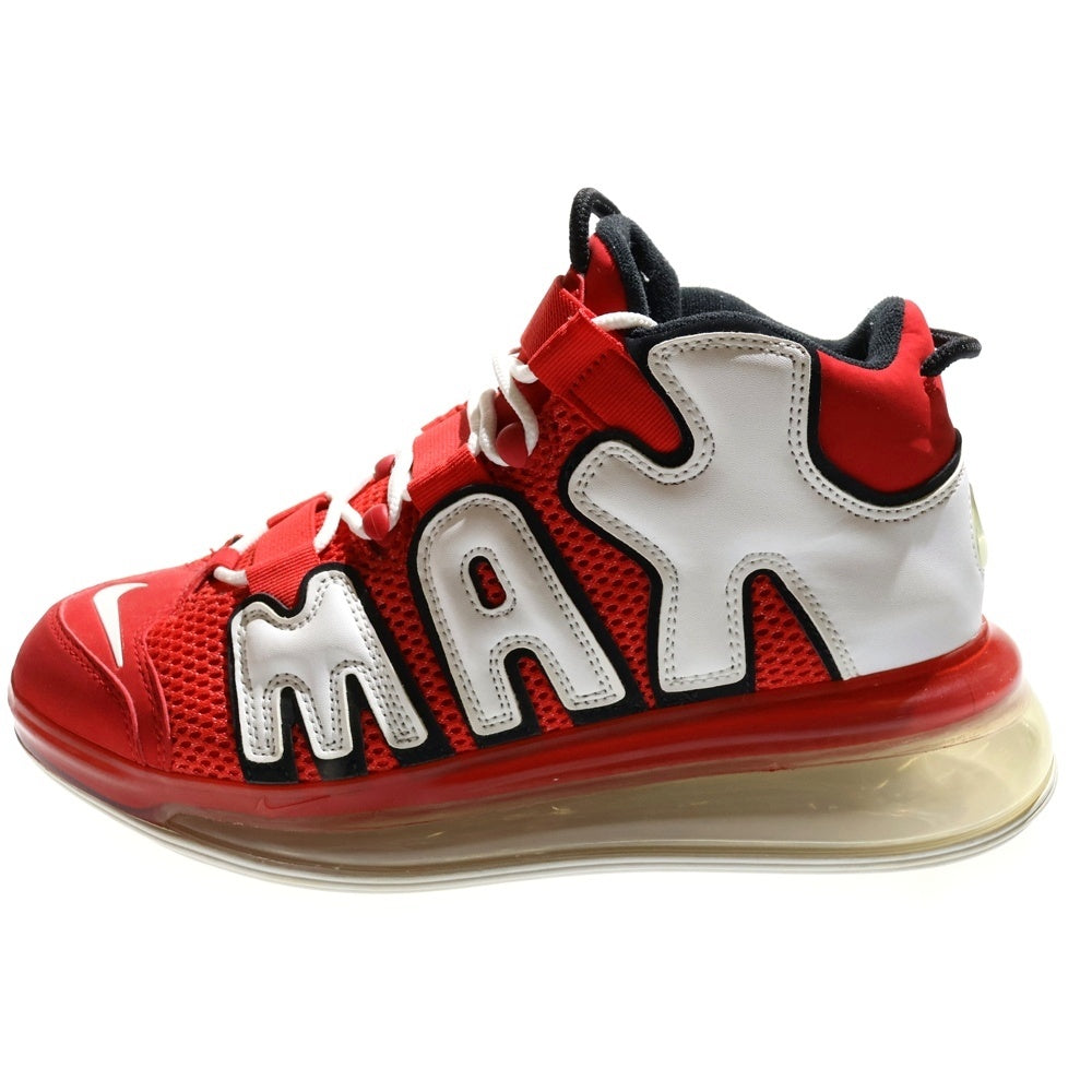 NIKE(ナイキ) AIR MORE UPTEMPO 720 UNIVERSITY RED エアモアアップテンポ720 ユニバーシティレッド ローカットスニーカー レッド uS8/26cm CJ3662-600
