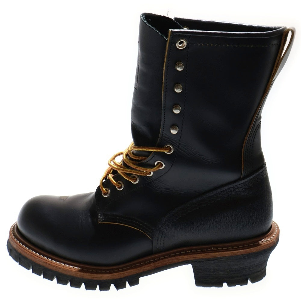 RED WING(レッド ウイング) 9210 9INCH LOGGER レザー ナインインチ ロガー レースアップブーツ ブラック