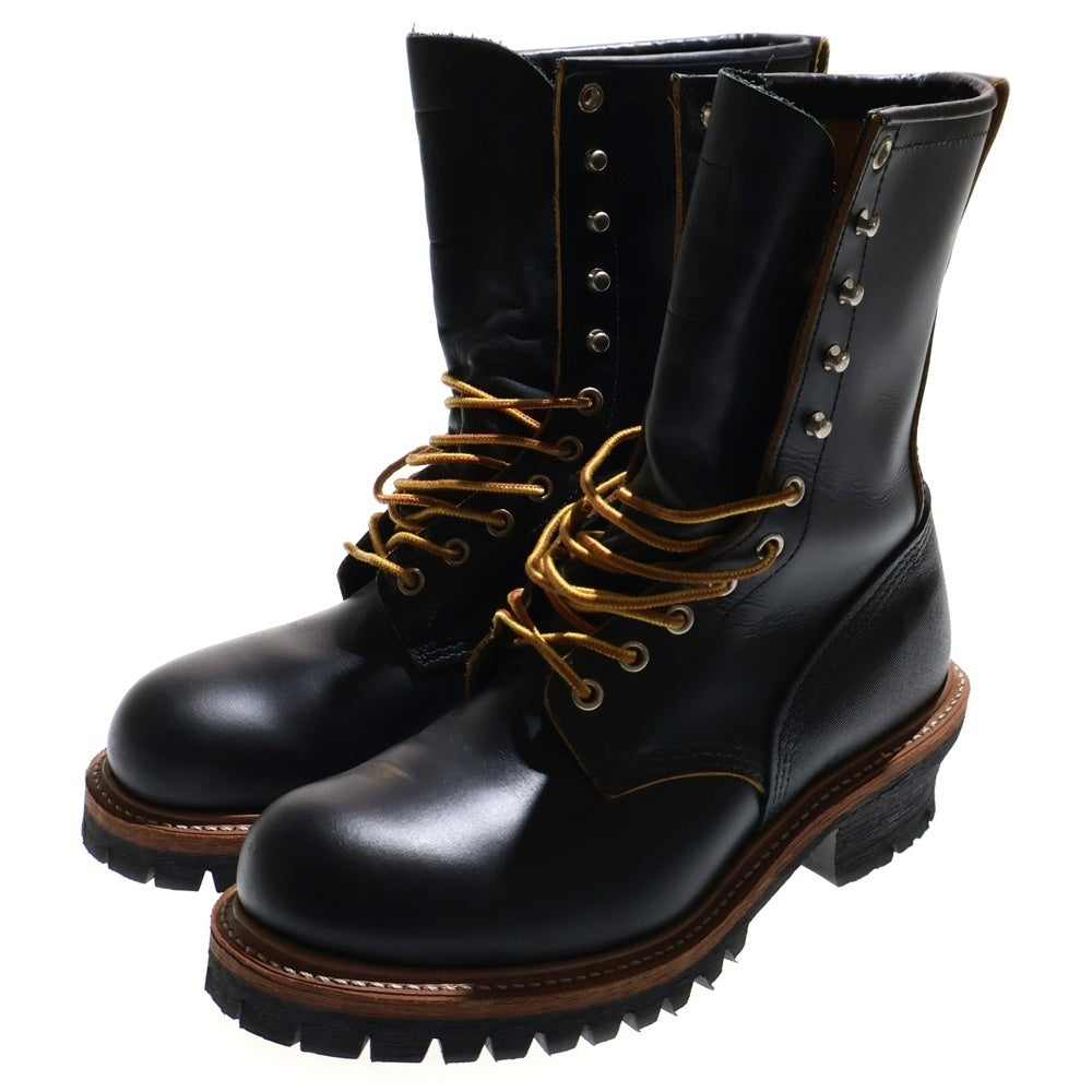 RED WING(レッド ウイング) 9210 9INCH LOGGER レザー ナインインチ ロガー レースアップブーツ ブラック