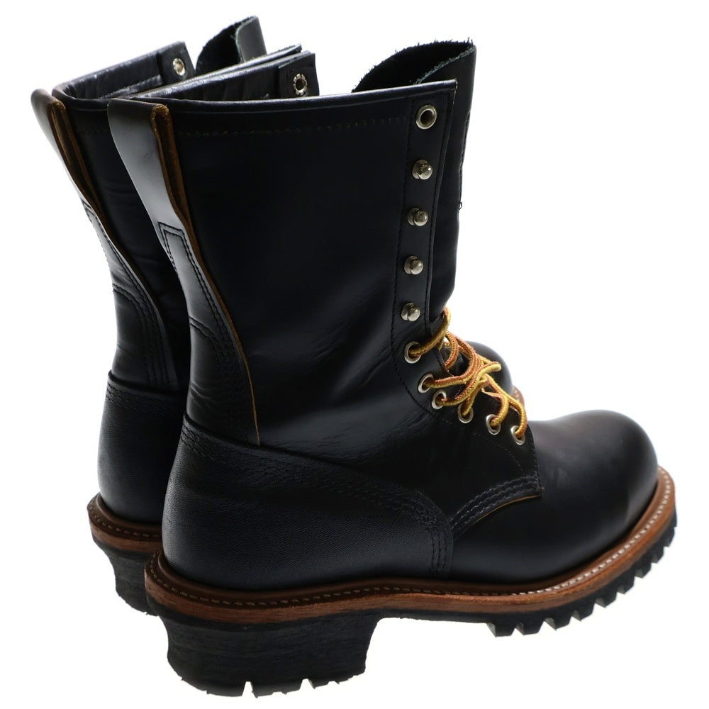 RED WING(レッド ウイング) 9210 9INCH LOGGER レザー ナインインチ ロガー レースアップブーツ ブラック