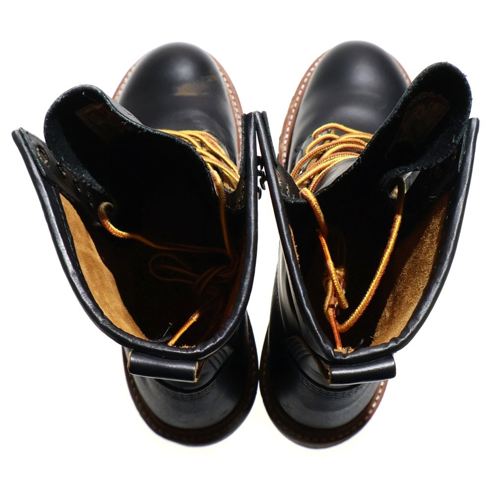 RED WING(レッド ウイング) 9210 9INCH LOGGER レザー ナインインチ ロガー レースアップブーツ ブラック
