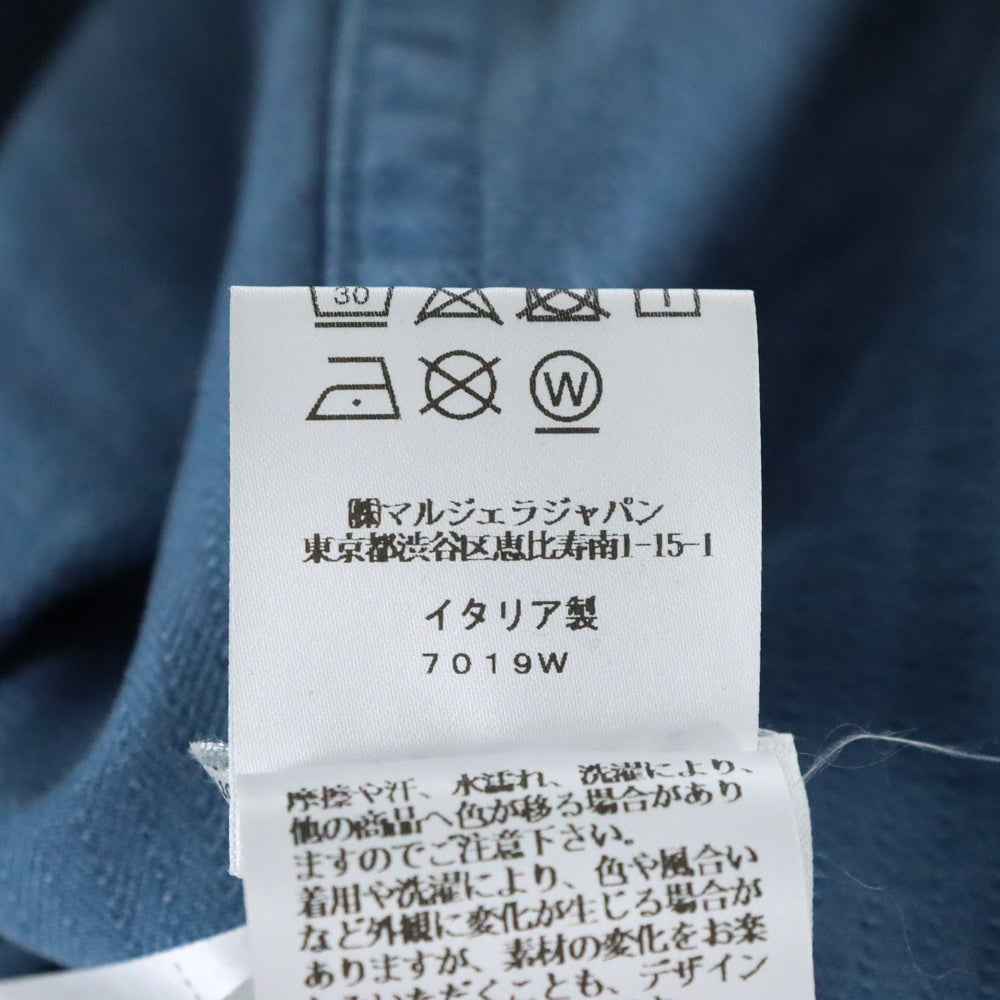Maison Margiela 1 10(メゾンマルジェラ 1 10) Denim Cavan Jacket デニムキャンバスジャケット カバーオール インディゴ S50AM0635