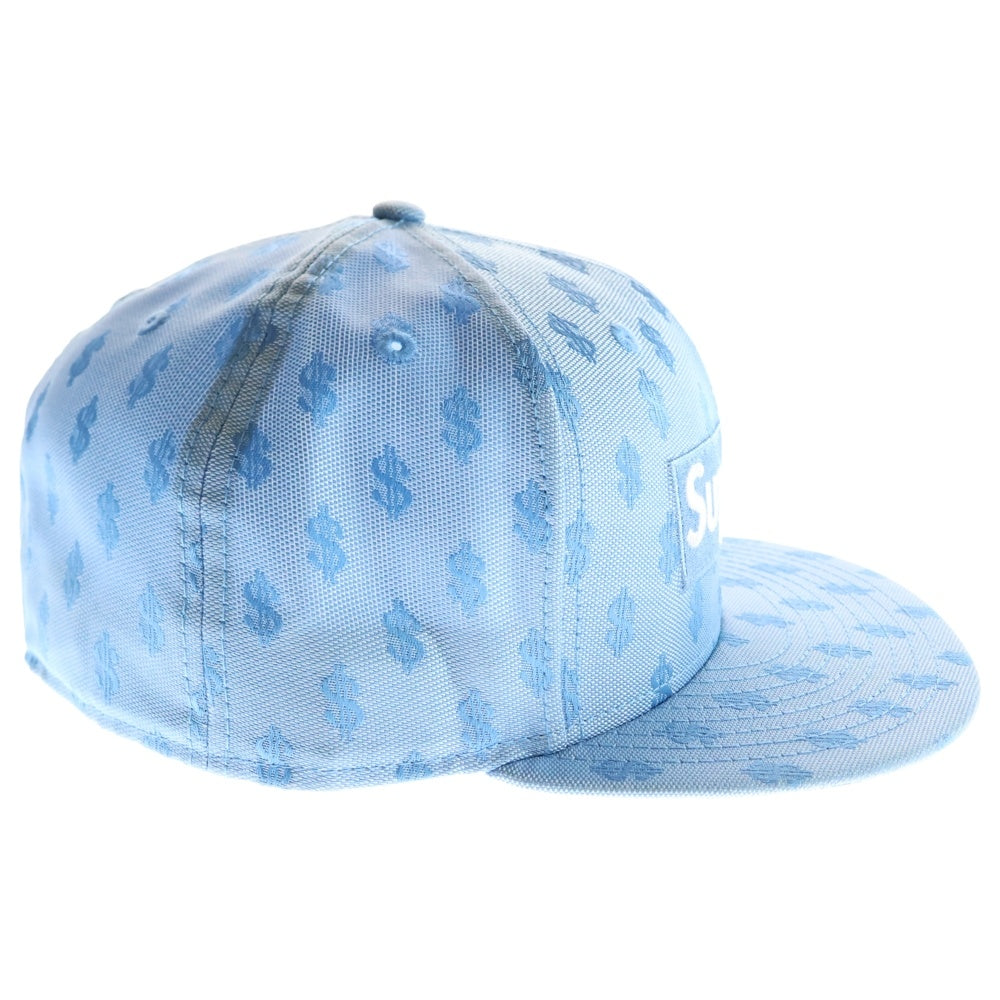 SUPREME(シュプリーム) 18SS ×NEW ERA Monogram Box Logo Cap ニューエラ モノグラム ボックス ロゴ キャップ 帽子 ブルー