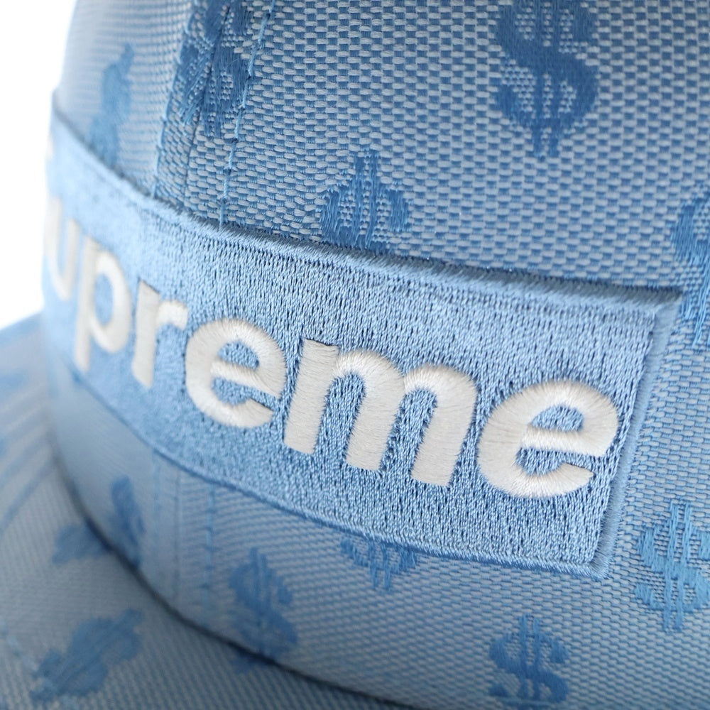 SUPREME(シュプリーム) 18SS ×NEW ERA Monogram Box Logo Cap ニューエラ モノグラム ボックス ロゴ キャップ 帽子 ブルー