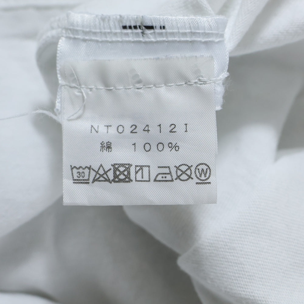 SUPREME(シュプリーム) 24SS ×THE NORTH FACE S/S Top Tee ザノースフェイス ショートスリーブ トップ クルーネック半袖Tシャツ カットソー ホワイト NT02412I