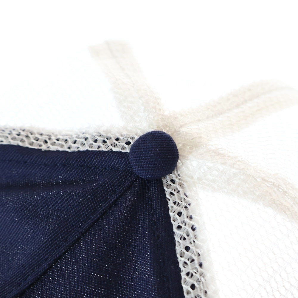 SUPREME(シュプリーム) 23AW Camacho Mesh Back 5 Panel カマチョワッペン 5パネル メッシュ トラッカーキャップ ネイビー