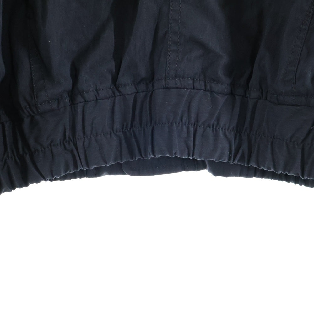 SUPREME(シュプリーム) 25SS Leather Collar Utility Jacket レザーカラー ユーティリティージャケット ブルゾン ブラック