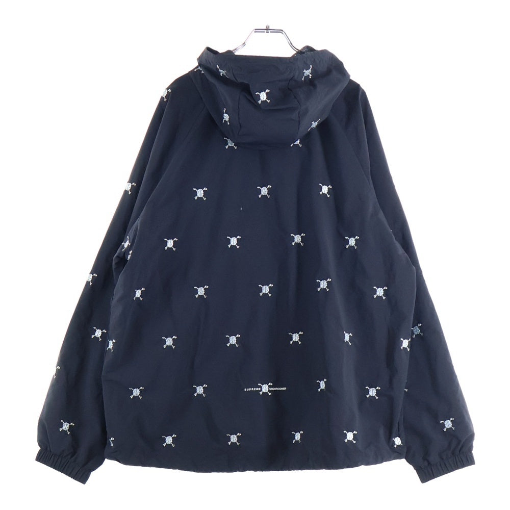 SUPREME(シュプリーム) 23SS ×UNDERCOVER Brainbone Track Jacket アンダーカバー ブレインボーン フーデッド ナイロン トラックジャケット ブラック