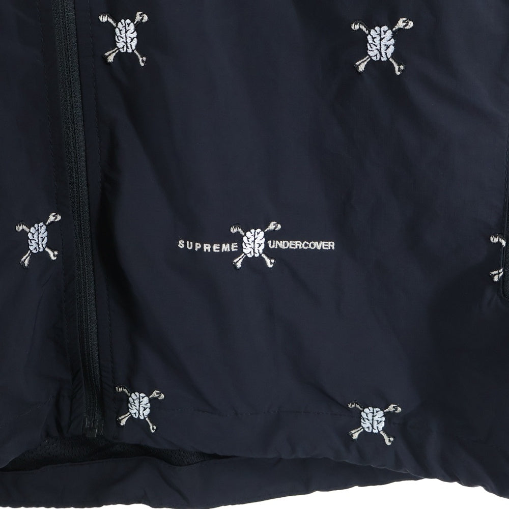 SUPREME(シュプリーム) 23SS ×UNDERCOVER Brainbone Track Jacket アンダーカバー ブレインボーン フーデッド ナイロン トラックジャケット ブラック