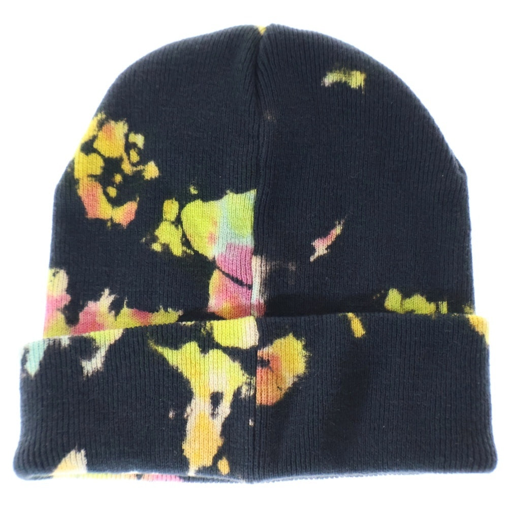 SUPREME(シュプリーム) 20SS Splatter Dyed Beanie スプラッターダイ ビーニー ニットキャップ 帽子 ブラック/マルチカラー