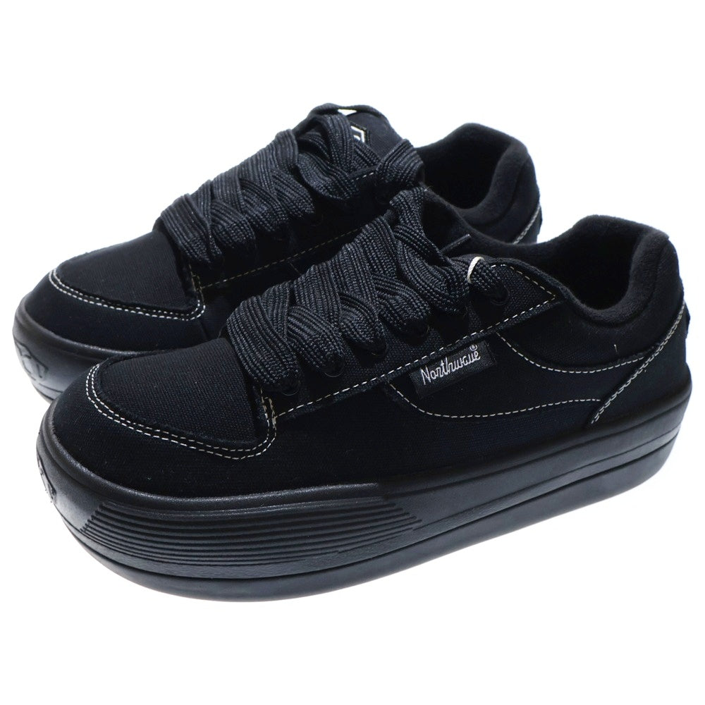 NORTHWAVE(ノースウェーブ) ESPRESSO CANVAS エスプレッソ キャンバス ローカットスニーカー ブラック US10/28.1cm NW-004