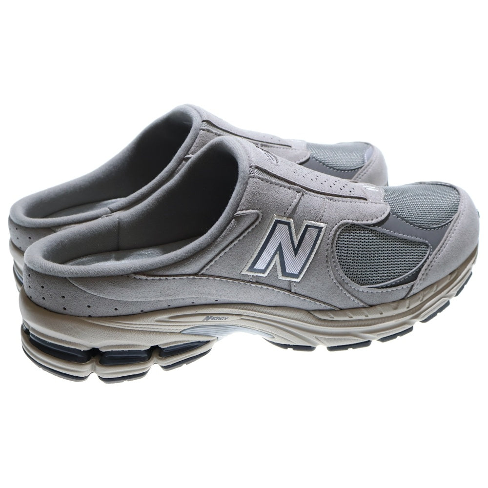 New Balance(ニューバランス) スエード ミュール ローカットスニーカー グレー US10.5/28.5cm