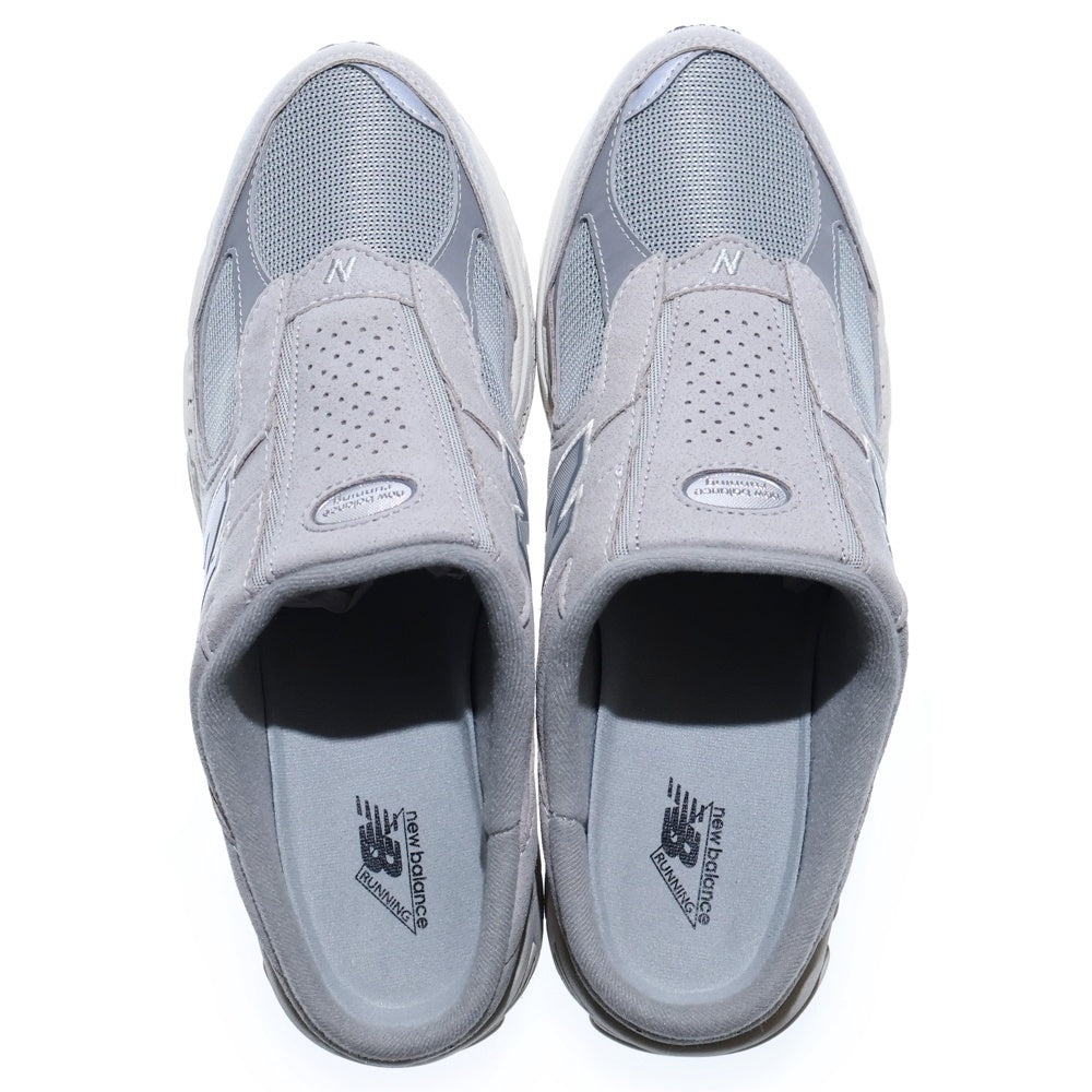 New Balance(ニューバランス) スエード ミュール ローカットスニーカー グレー US10.5/28.5cm