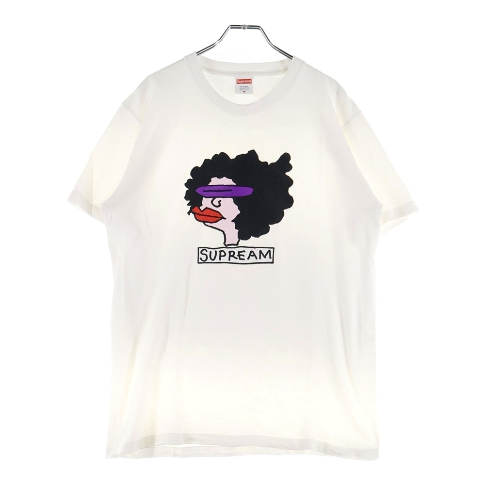 SUPREME(シュプリーム) 17AW Gonz Ramm Tee ゴンズ ラム フロントプリント クルーネック 半袖Tシャツ カットソー ホワイト