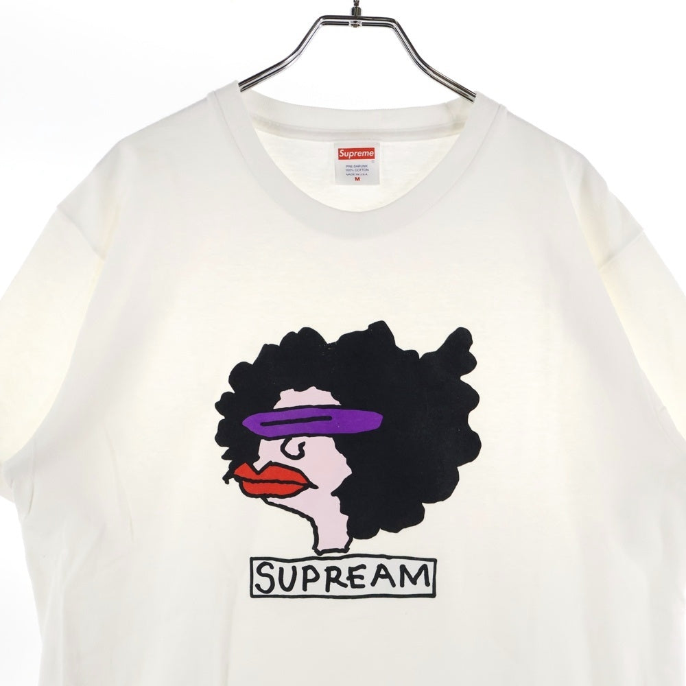 SUPREME(シュプリーム) 17AW Gonz Ramm Tee ゴンズ ラム フロントプリント クルーネック 半袖Tシャツ カットソー ホワイト