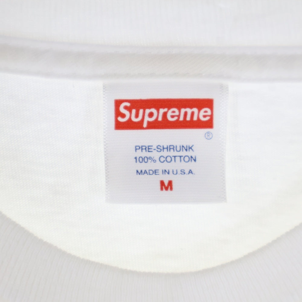 SUPREME(シュプリーム) 17AW Gonz Ramm Tee ゴンズ ラム フロントプリント クルーネック 半袖Tシャツ カットソー ホワイト