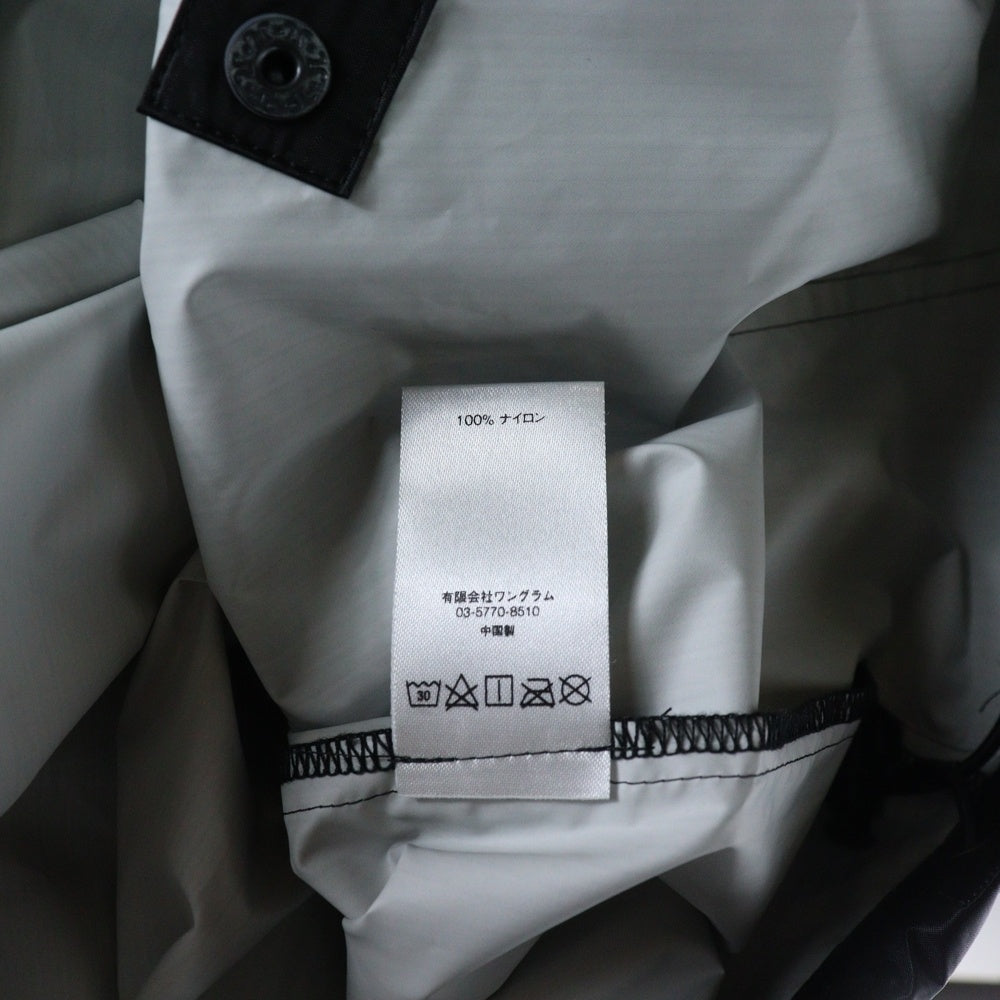 SUPREME(シュプリーム) 17AW Packable Ripstop Pullover パッカブル リップストップ プルオーバー ロングスリーブ アノラックジャケット ブラック