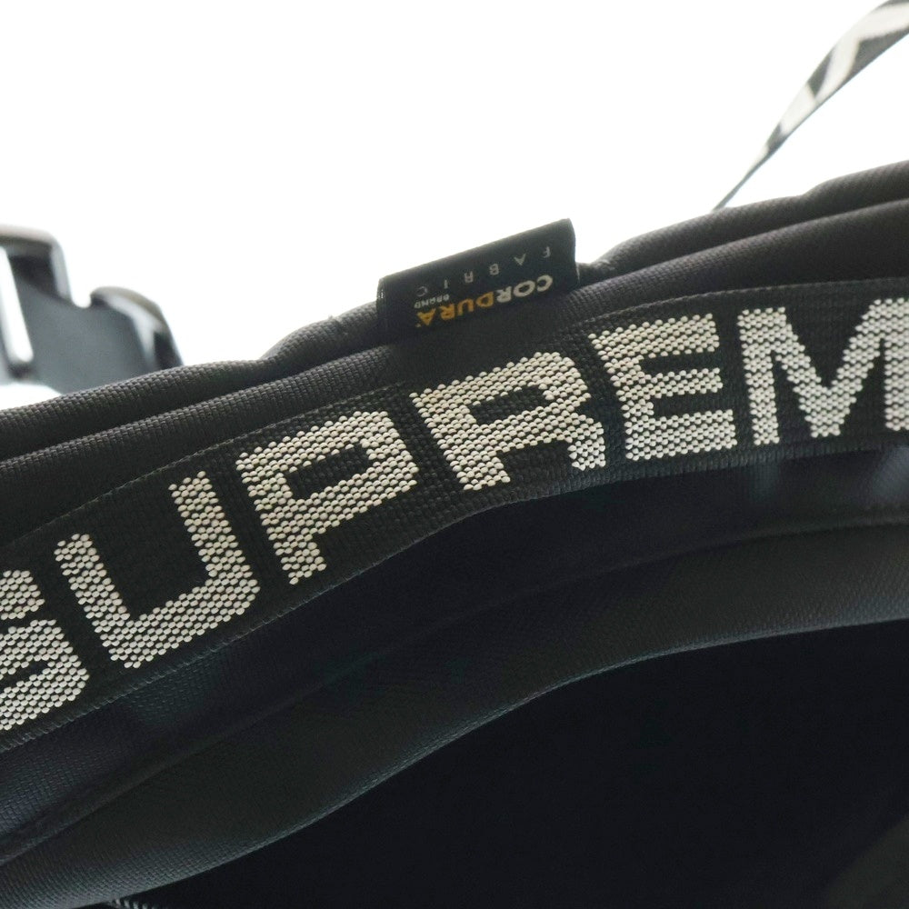 SUPREME(シュプリーム) 18SS Waist Bag ボックスロゴ ロゴベルト ウエストポーチ ショルダーバッグ ブラック