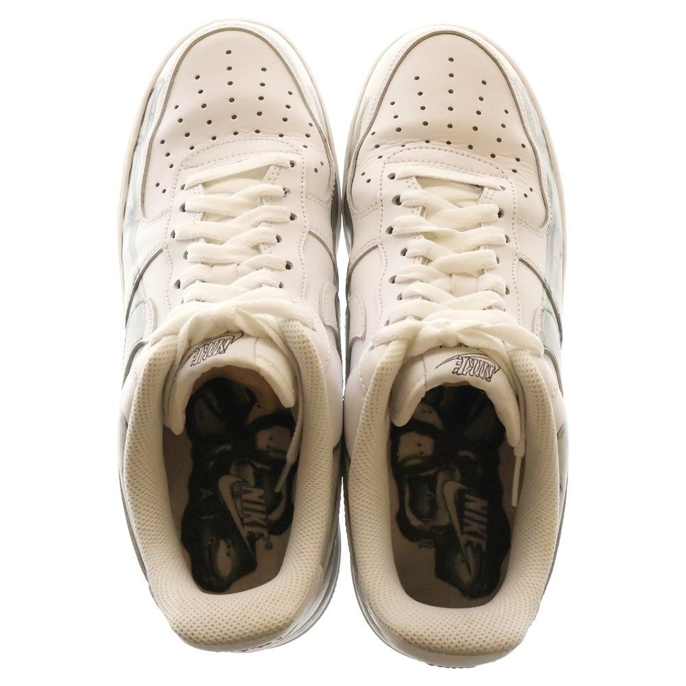 NIKE(ナイキ) AIR FORCE 1 LOW WHITE SKELETON エアフォース1 ホワイトスケルトン ローカットスニーカー ホワイト US8.5/26.5cm BQ7541-100