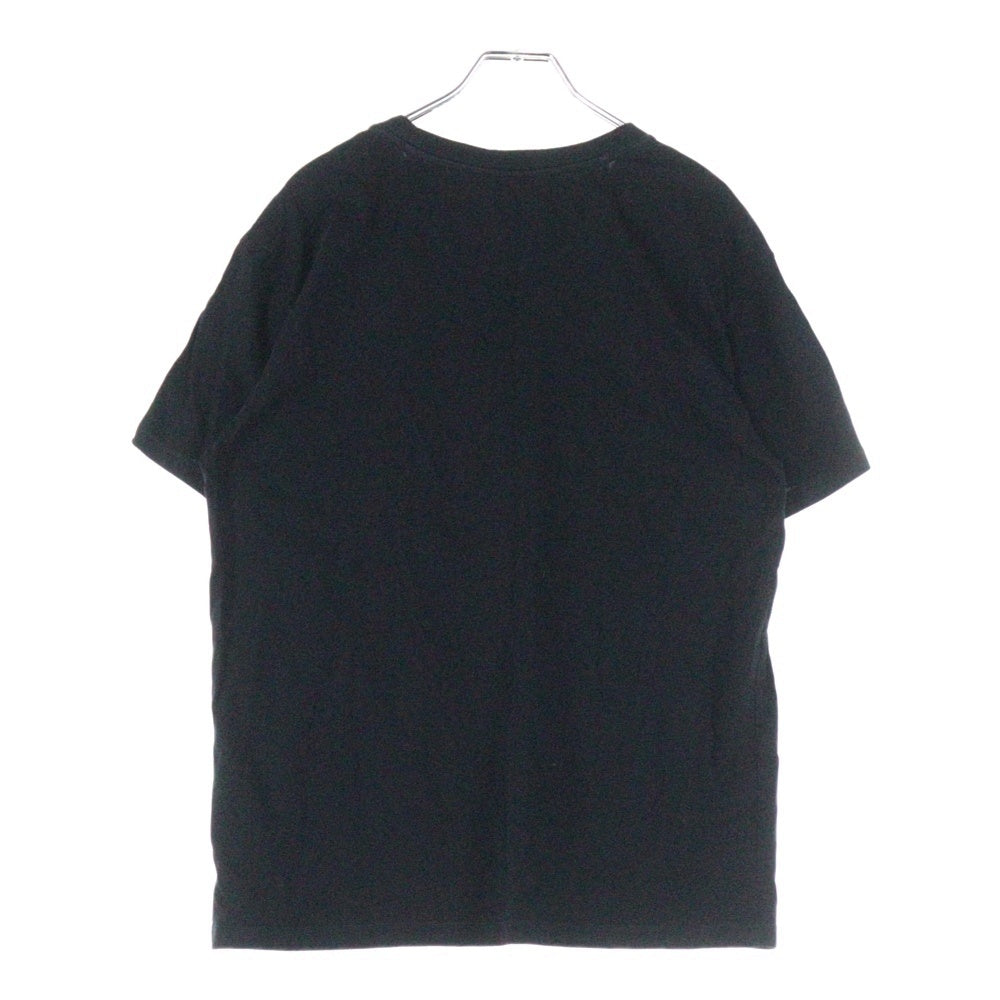 VALENTINO(ヴァレンティノ) VLTN ロゴ プリント クルーネック 半袖 Tシャツ カットソー ブラック SB3MG07D3V6