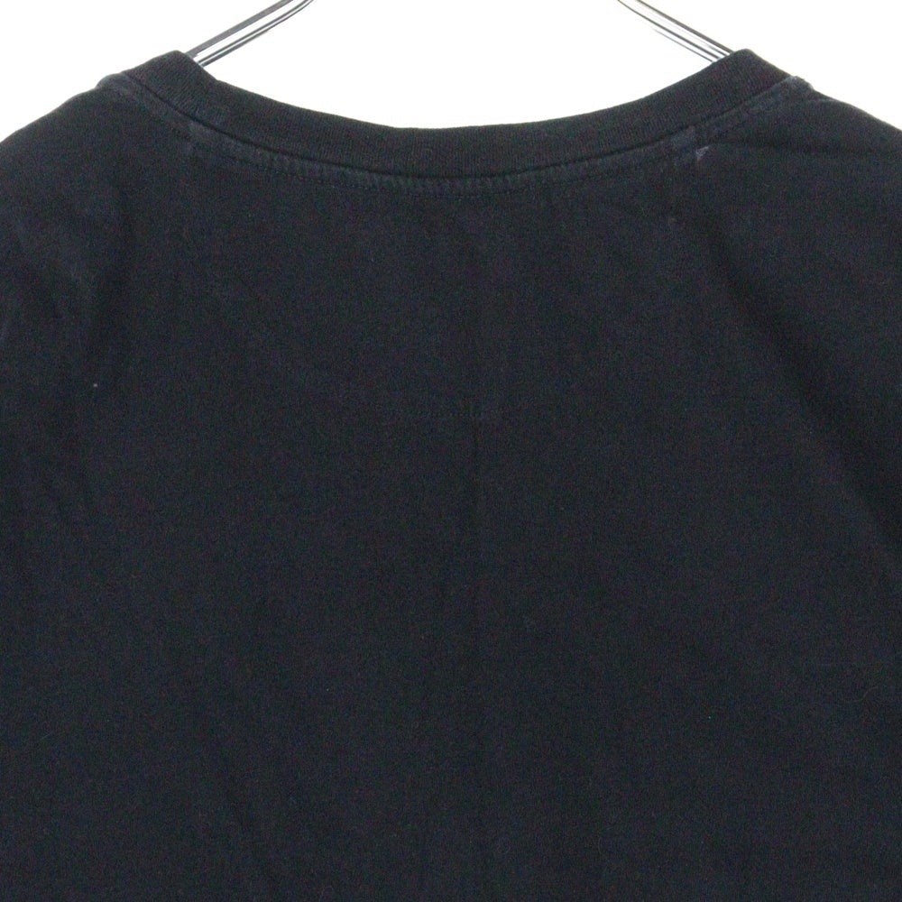 VALENTINO(ヴァレンティノ) VLTN ロゴ プリント クルーネック 半袖 Tシャツ カットソー ブラック SB3MG07D3V6