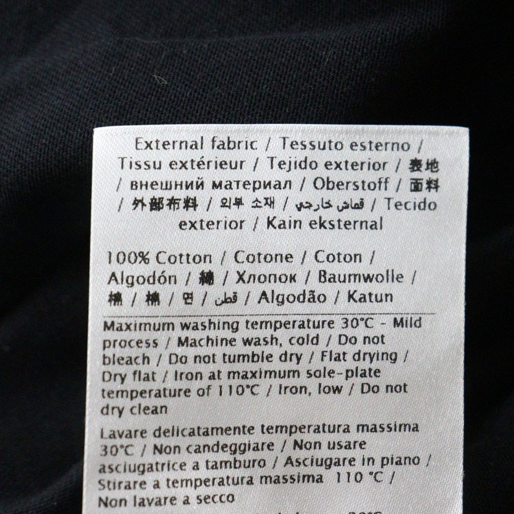 VALENTINO(ヴァレンティノ) VLTN ロゴ プリント クルーネック 半袖 Tシャツ カットソー ブラック SB3MG07D3V6