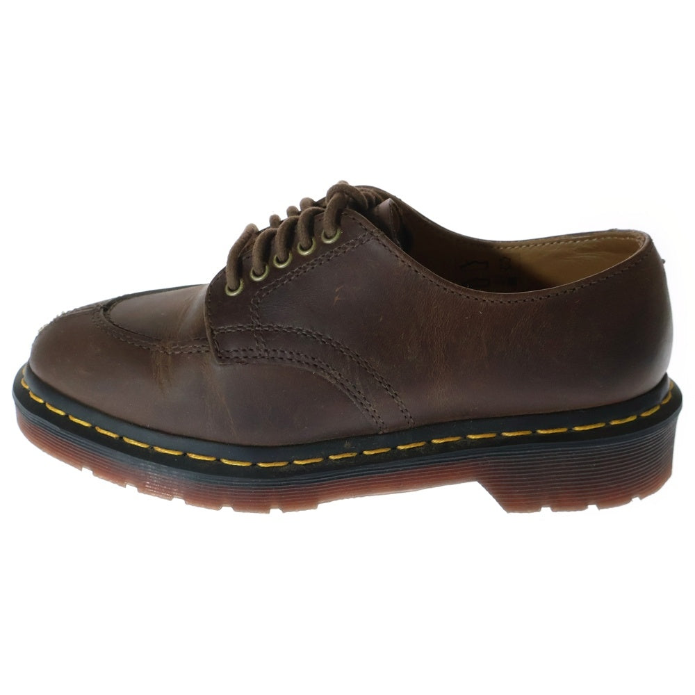 Dr.Martens(ドクターマーチン) 2046 Crazy Horse Leather 5ホール レースアップ ローカット レザー ドレスシューズ レディース ダークブラウン