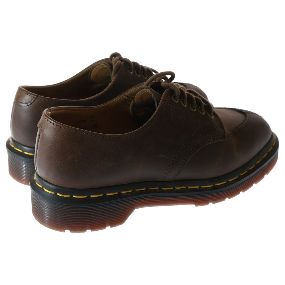 Dr.Martens(ドクターマーチン) 2046 Crazy Horse Leather 5ホール レースアップ ローカット レザー ドレスシューズ レディース ダークブラウン