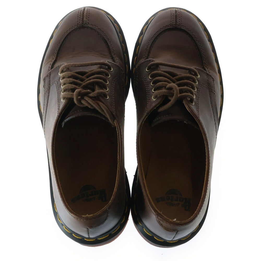 Dr.Martens(ドクターマーチン) 2046 Crazy Horse Leather 5ホール レースアップ ローカット レザー ドレスシューズ レディース ダークブラウン