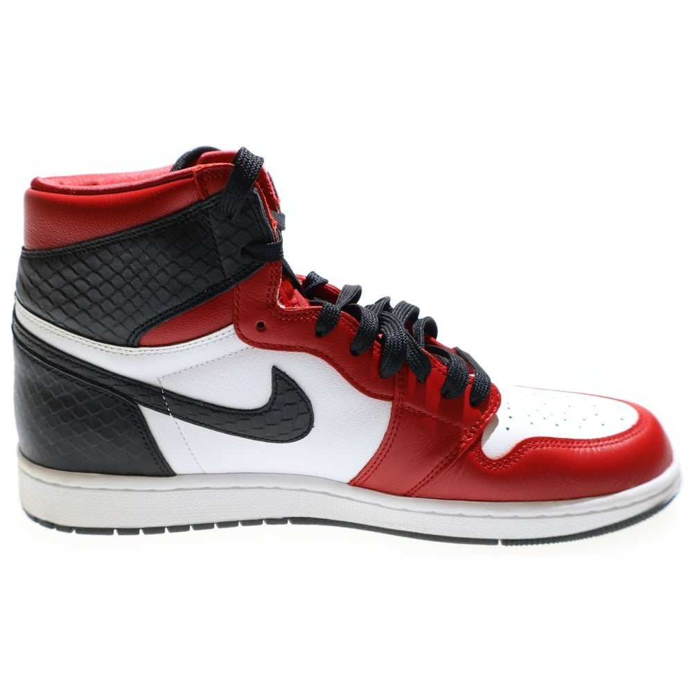NIKE(ナイキ) WMNS AIR JORDAN 1 HIGH OG SATIN RED ウィメンズ エアジョーダン1 ウィメンズ エアジョーダン1 ハイカットスニーカー サテンレッド US12/29cm CD0461-601