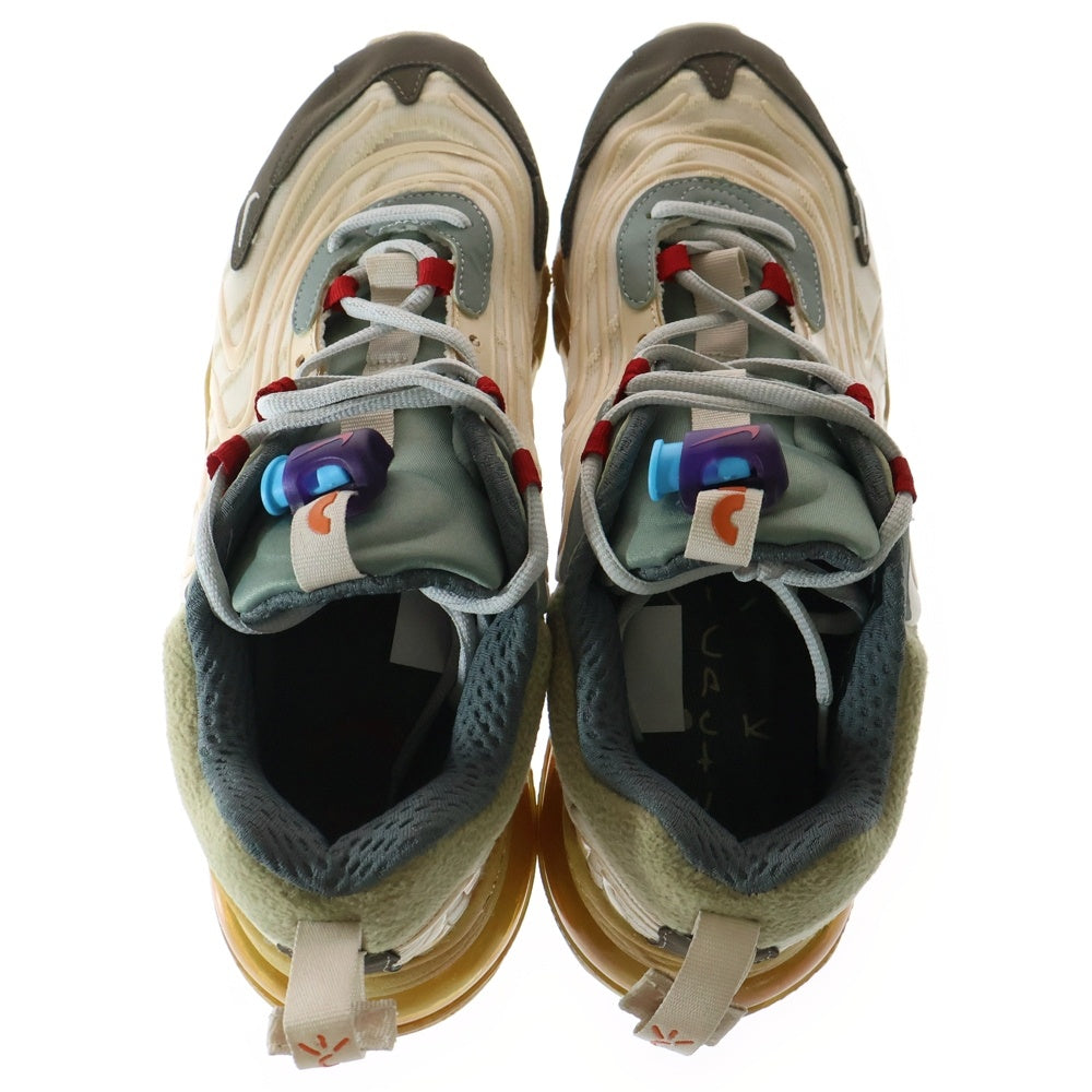 NIKE(ナイキ) ×TRAVIS SCOTT AIR MAX 270 CACTUS TRAILS トラヴィススコット エアマックス270 カクタストレイル ローカットスニーカー ベージュ US11/29cm CT2864-200