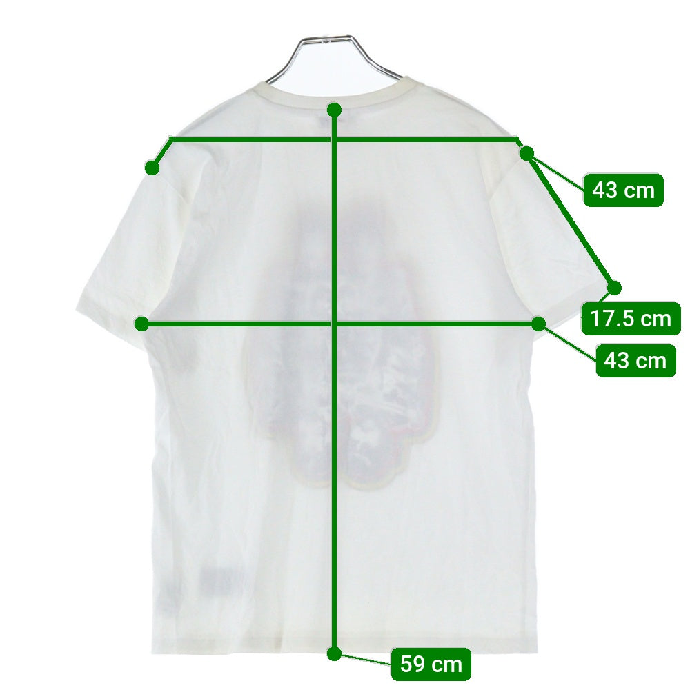 STELLA McCARTNEY(ステラマッカートニー) ×THE BEATLES ザ ビートルズ フロントデザイン クルーネック カットソー 半袖Tシャツ ホワイト