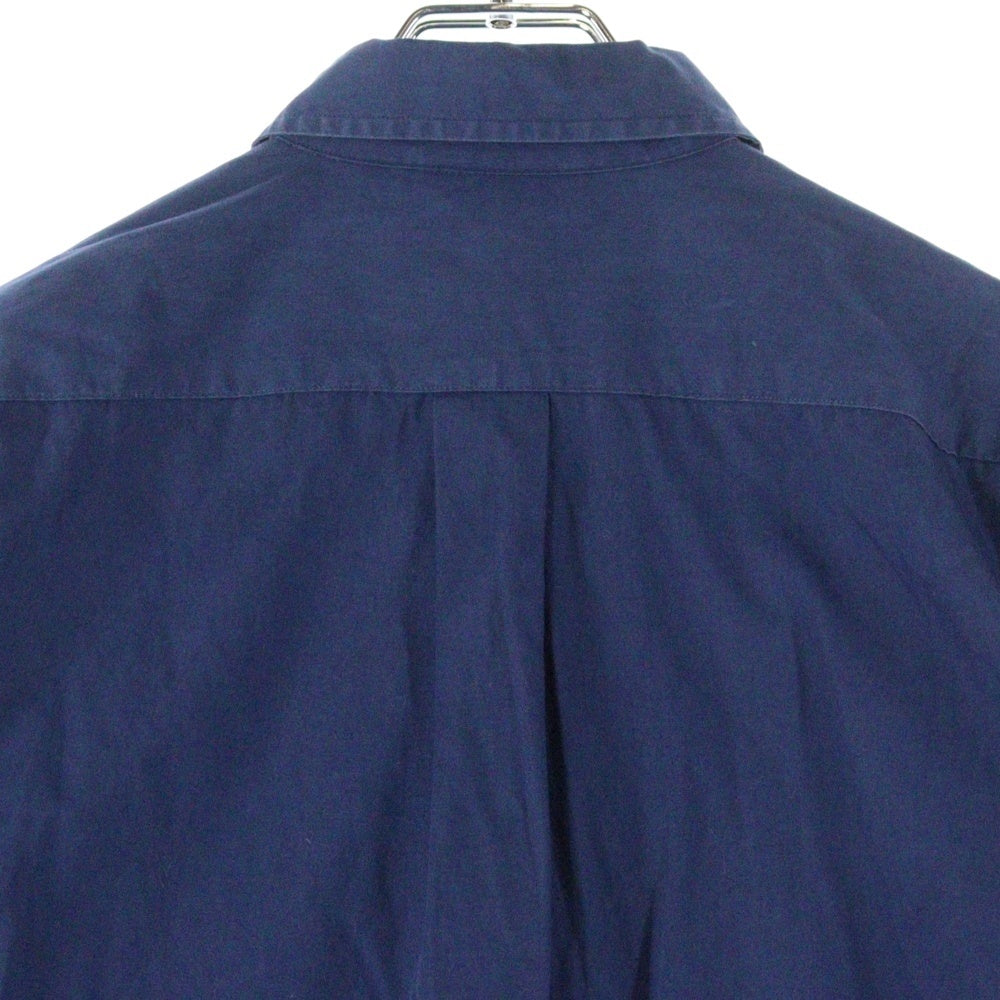 LAUREN RALPH LAUREN(ローレンラルフローレン) 胸エンブロイダリーデザイン 7B 長袖シャツ レディース ネイビー