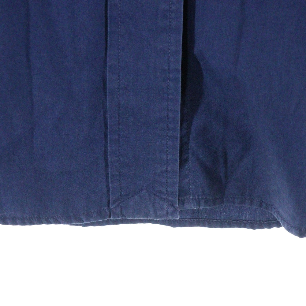 LAUREN RALPH LAUREN(ローレンラルフローレン) 胸エンブロイダリーデザイン 7B 長袖シャツ レディース ネイビー